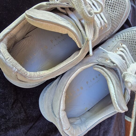 Filling Pieces Gradient Gray Perforated Sneakers Size 39 EU Or US 9 Low Top - Picture 8 of 9